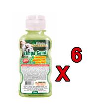6 Limpa Canil Aromatizante Essência Bactericida Germicida Rende 12 litros Cada - Nogueira