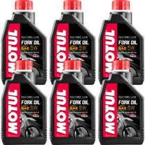 6 Litros Óleo Fluído Hidráulico Suspensão Motul Fork Oil Factory Line Light 5w 100% Sintético
