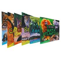 6 Livros Coleção Biomas do Brasil: Amazônia, Caatinga, Pampa, Cerrado, Mata Atlântica e Pantanal 6 Livros Coleção Biomas do Brasil: Amazônia, Caatinga, Pampa, Cerrado, Mata Atlântica e Pantanal