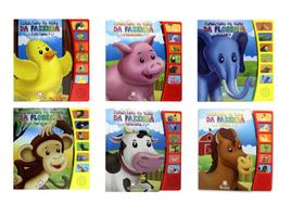 6 Livros Sonoros - Coleção Conhecendo Os Sons Dos Animais 6 Livros Sonoros - Coleção Conhecendo Os Sons Dos Animais