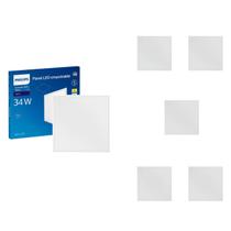 6 Luminárias Led Embutir 34W 4000k Philips Bivolt Ip20 62cm 6 Luminárias Led Embutir 34W 4000k Philips Bivolt Ip20 62cm