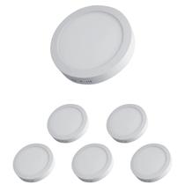 6 Luminárias Plafon Led 24w Philips 6500k Bivolt Embutir