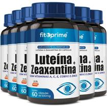 6 Luteína 20Mg + Zeaxantina 3Mg Vitaminas A C E Zinco 60Cps