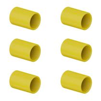 6 Luvas de Pressão Eletroduto Tigre 1" 32mm S/Rosca 6 Luvas de Pressão Eletroduto Tigre 1" 32mm S/Rosca