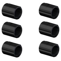 6 Luvas Para Eletroduto 3/4" Tigre Pvc Rosqueável