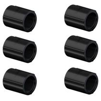 6 Luvas Para Eletroduto Tigre 3" C/Rosca PVC