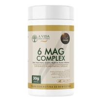 6 Mag Complex 60 caps A Vida Natural Supplements 6 Mag Complex 60 caps A Vida Natural Supplements