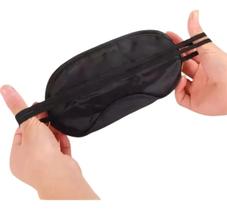 6 Máscara Seda Tapa Olhos P Dormir 3d Durma Bem Sem Luminosidade Cor Preto Mascara Para Dormir