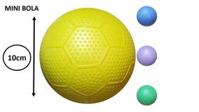 6 Mini Bolas D Vinil Bico De Jaca Coloridas Futebol Lembrancinhas Prenda