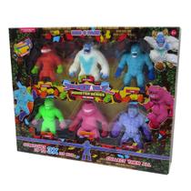 6 Mini Bonecos Monstros Indestrutível - Stretchapalz 6 Mini Bonecos Monstros Indestrutível - Stretchapalz
