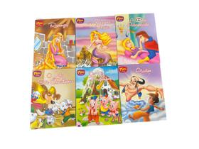 6 mini Livros clássicos da literatura infantil tema variado 6 mini Livros clássicos da literatura infantil tema variado