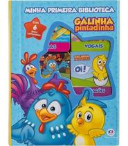 6 Mini Livros Livrinho Educativo Infantil Galinha Pintadinha