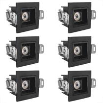 6 Mini Spot Embutido Led Downlight Recuado 3000K Bet54