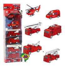 6 Miniatura Caminhões Brinquedo Vermelho Betoneira Magirus 6 Miniatura Caminhões Brinquedo Vermelho Betoneira Magirus