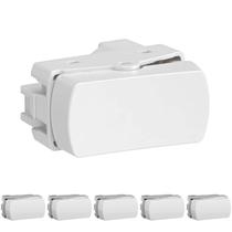 6 Módulo Interruptor Simples Linha Miluz 10a Schneider 10 A 250 V Branco 6 Módulo Interruptor Simples Linha Miluz 10a Schneider 10 A 250 V Branco