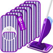 6 Mop Pads de Reposição para Swiffer WetJet Spray Mop 6 Mop Pads de Reposição para Swiffer WetJet Spray Mop