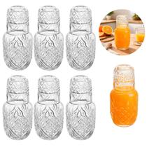 6 Moringas com Copo Tampa Transparente Premium 500ml