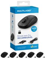 6 Mouses Sem Fio USB Multilaser MS2500 6 Mouses Sem Fio USB Multilaser MS2500