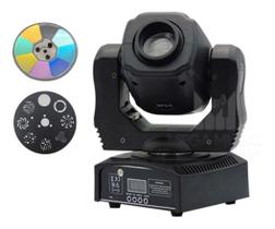 6 Moving Head Spot Led Osram 60w 8 Cores + Mesa DMX 16CH