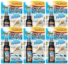 6 Odorizante Spray Stop Cheiro - Carro Novo Luxcar