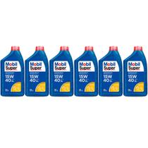 6 Óleo Mobil Super 15w40 Semissintético 1L 6 Óleo Mobil Super 15w40 Semissintético 1L