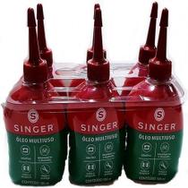 6 Óleos Singer 100 Ml Para Maquinas De Costura Industrial 6 Óleos Singer 100 Ml Para Maquinas De Costura Industrial