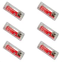 6 Organizadores Modular M Empilhável 23X8,8X5,5 Transparente 6 Organizadores Modular M Empilhável 23X8,8X5,5 Transparente