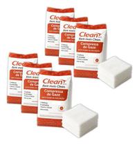 6 Pacotes Gaze 9 Fios Clean Compressa 500un Sp Marcas 6 Pacotes Gaze 9 Fios Clean Compressa 500un Sp Marcas