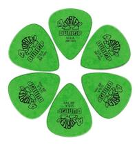 6 Palheta DUNLOP Tortex 0.88 mm Standard guitarra 418R verde