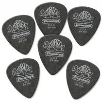 6 Palheta DUNLOP Tortex 0.88mm STANDARD Guitarra 488R Preta 6 Palheta DUNLOP Tortex 0.88mm STANDARD Guitarra 488R Preta