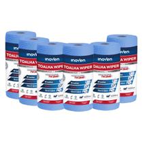 6 Panos De Limpeza Wiper TW2840 Azul Kit com 88 Panos Inoven