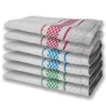 6 Panos De Prato Atoalhado Felpudo Premium Rs+az+vd 6 Panos De Prato Atoalhado Felpudo Premium Rs+az+vd