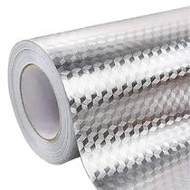 6 Papel Alumínio Adesivo Metalizado Cozinha 2m x 40cm 6 Papel Alumínio Adesivo Metalizado Cozinha 2m x 40cm