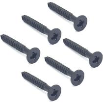 6 Parafuso moldura captador guitarra 2,1X16mm Preto