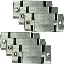 6 Pares Conector Cabeceira Sofá Painel Tvs União Encaixe Aço Galvanizado 6 Pares Conector Cabeceira Sofá Painel Tvs União Encaixe Aço Galvanizado
