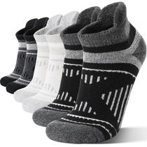 6 Pares de Calcetines de Senderismo EBMORE de Lana Merino con Compresión para Invierno