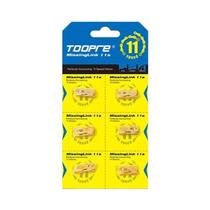 6 Pares De Elos De Liberação Rápida Para Correntes De Bicicleta De 6-12 Velocidades Para MTB E