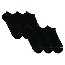 6 Pares De Meias Unissex Adulto Modelo Sapatilha Invisível Esportiva Algodão Cotton