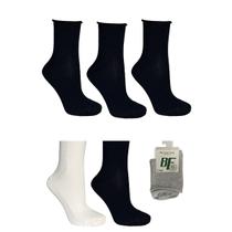 6 Pares Meia Sem Punho Feminina Algodão Não Aperta a Canela COR:6 PARES PRETOSTAMANHO:34-39 6 Pares Meia Sem Punho Feminina Algodão Não Aperta a Canela COR:6 PARES PRETOSTAMANHO:34-39