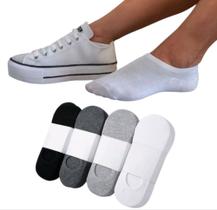 6 Pares Meia Soquete Sapatilha N 36 a 44 Adulto cano curto Unissex HR 6 Pares Meia Soquete Sapatilha N 36 a 44 Adulto cano curto Unissex HR