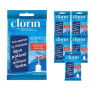 6 Pastilhas Clorin para Tratamento de Água Limpeza Segura