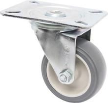 (6 Pçs) Rodizio Girat. Roda 3pol. Anti-risco Placa 60kg Roda (6 Pçs) Rodizio Girat. Roda 3pol. Anti-risco Placa 60kg Roda