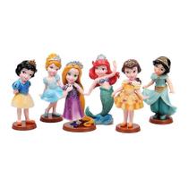 6 Pcs/set 9cm Branca de Neve Princesa Action Figure Toy