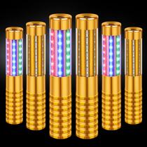 6 peças de LED RGB Strobe Baton Light Recarregable Bottle Service Sparklers Stick Garrafa de champanhe reutilizável LED portátil para Club Stage, boate, festa, concerto, evento, bar ao ar livre - dourado 6 peças de LED RGB Strobe Baton Light Recarregable Bottle Service Sparklers Stick Garrafa de champanhe reutilizável LED portátil para Club Stage, boate, festa, concerto, evento, bar ao ar livre - dourado