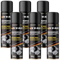 6 Peças - Desengripante Lubrificante W-Max De 300ml - Wurth