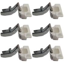 6 Peças - Dobradiça Para Armario De Aço Itatiaia Curva De 26mm 6 Peças - Dobradiça Para Armario De Aço Itatiaia Curva De 26mm