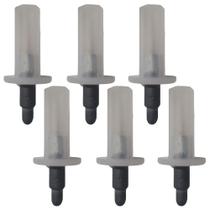 6 Peças - Pino Com Mola Reposição Ideal Para Tilhto De Porta Camarão