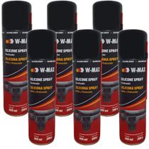 6 Peças - Silicone Alta Performance Spray W-max De 300ml - Wurth