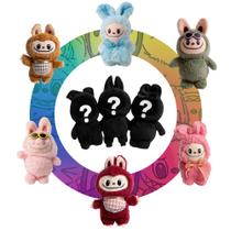 6 Pelúcia Labubu Chaveiro Monstro Pingente Surpresa Tik Tok 6 Pelúcia Labubu Chaveiro Monstro Pingente Surpresa Tik Tok