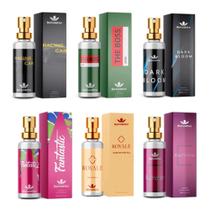 6 Perfumes Kit Bortoletto 15ml - Dark Bloom / 521 Vip Black - Atlântica Natural 6 Perfumes Kit Bortoletto 15ml - Dark Bloom / 521 Vip Black - Atlântica Natural